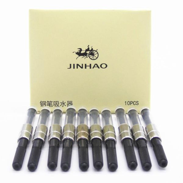 refills jinhao 10pcs fountain pen ink converter reservoir suitable for all types of my shop and market, Black;red
refills jinhao 10pcs fountain pen ink converter reservoir suitable for all types of my shop and market, Black;red