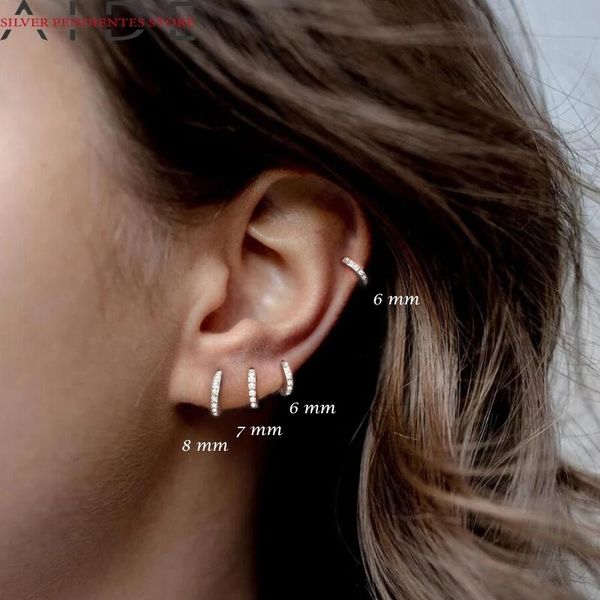 hoop & huggie aide tiny 925 sterling silver earrings for women round circle ear bone nose ring aretes hoops jewelry, Golden;silver
hoop & huggie aide tiny 925 sterling silver earrings for women round circle ear bone nose ring aretes hoops jewelry, Golden;silver