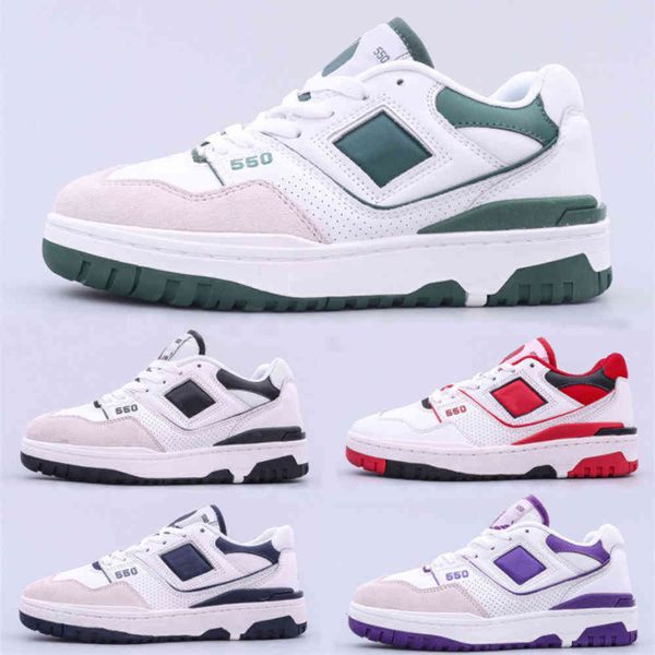 new bb550 550 basketball designer bb550wt1 skate shoes white green navy blue sea salt black purple red men women trainer sports low size36-4
new bb550 550 basketball designer bb550wt1 skate shoes white green navy blue sea salt black purple red men women trainer sports low size36-4