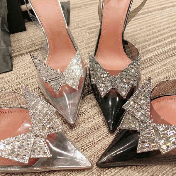 transparent diamond bow high heel shine cap toe heels fine tip with the empty women's singles shoes summer crystal fairy wind, Black
transparent diamond bow high heel shine cap toe heels fine tip with the empty women's singles shoes summer crystal fairy wind, Black
