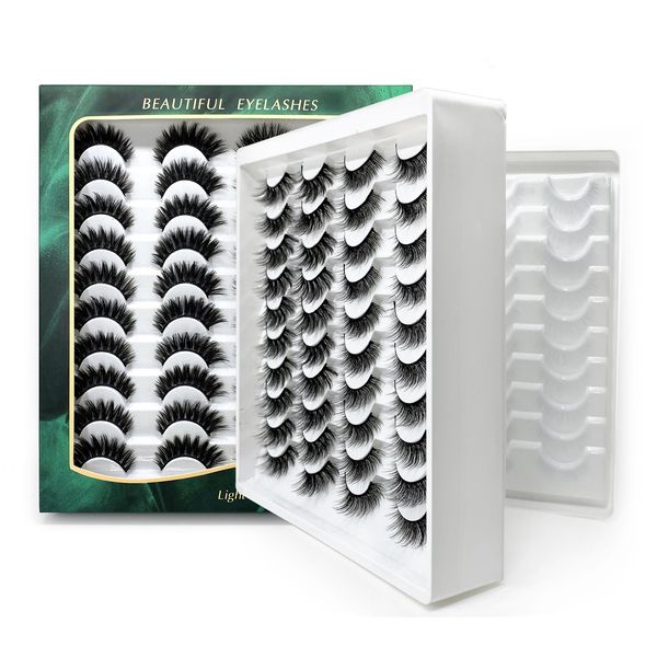 wholesale 40 pairs fake lashes 15-25mm natural false eyelashes long makeup eyelash extension faux cils for bauty
wholesale 40 pairs fake lashes 15-25mm natural false eyelashes long makeup eyelash extension faux cils for bauty