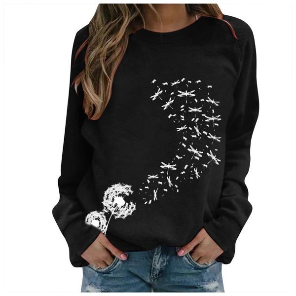 women's t-shirt harajuku cotton printing sweater crewneck neck pullover casual long-sleeved loose sweatshirt clothes, White
women's t-shirt harajuku cotton printing sweater crewneck neck pullover casual long-sleeved loose sweatshirt clothes, White