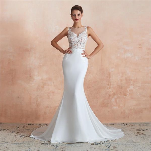 other wedding dresses 2021 junoesque mermaid dress lace illusion back white trumpet bridal gowns a line with court train robe de mariag
other wedding dresses 2021 junoesque mermaid dress lace illusion back white trumpet bridal gowns a line with court train robe de mariag