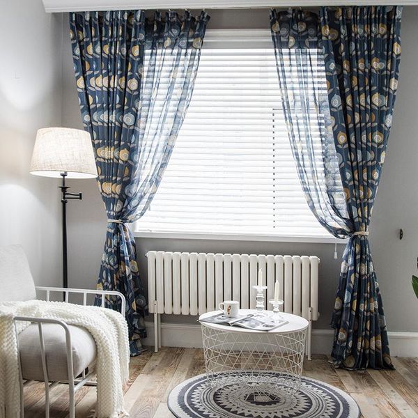 curtain & drapes blue polyester cotton curtains for living room bedroom mordern printed floral tulle window treatment customize
curtain & drapes blue polyester cotton curtains for living room bedroom mordern printed floral tulle window treatment customize