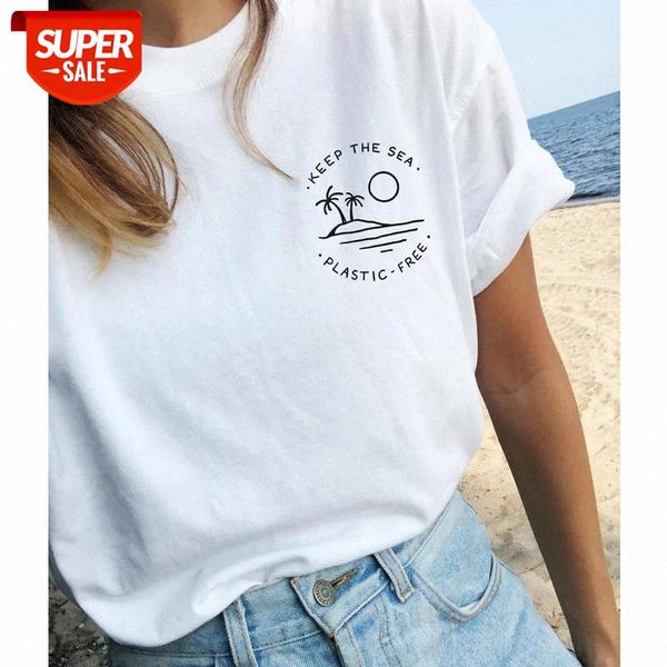 sunfiz YF Keep The Sea Plastic Free T-shirt Summer Vintage Slogan Graphic Vegan Tee Shirt Top Fashion Women Casual Tumblr Tee #El3l, White
sunfiz YF Keep The Sea Plastic Free T-shirt Summer Vintage Slogan Graphic Vegan Tee Shirt Top Fashion Women Casual Tumblr Tee #El3l, White