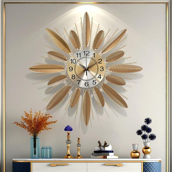 wall clocks factory direct restaurant living room clock fashion simple nordic light luxury iron art
wall clocks factory direct restaurant living room clock fashion simple nordic light luxury iron art