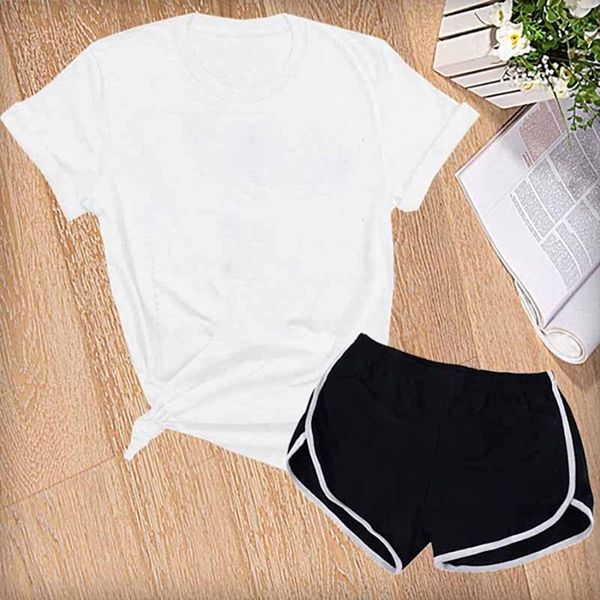 women's tracksuits women short sleeve shorts set pure cotton soft edge stripe high waist sports yoga activewear, Gray
women's tracksuits women short sleeve shorts set pure cotton soft edge stripe high waist sports yoga activewear, Gray