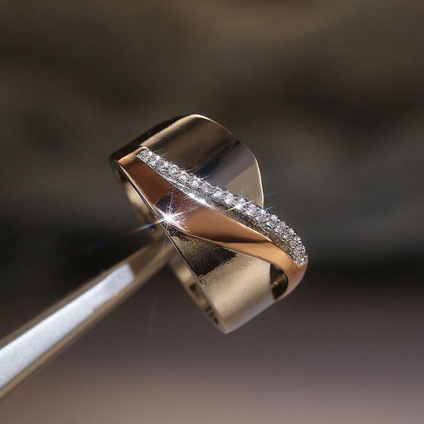 wedding rings cute female white crystal stone ring rose gold silver color for women luxury small geometric engagement, Slivery;golden
wedding rings cute female white crystal stone ring rose gold silver color for women luxury small geometric engagement, Slivery;golden