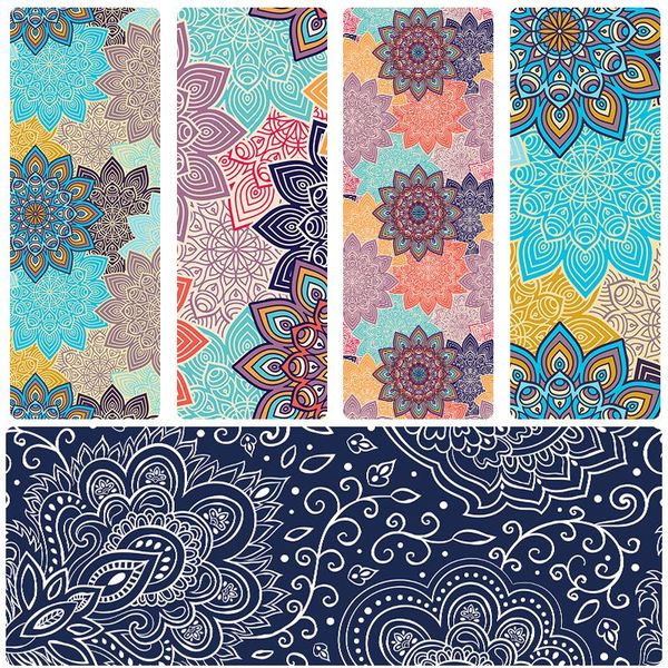 yoga mats premium mandala print mat extra thick 6mm non slip eco anti-tear fitness exercise floor pilates workout with bag
yoga mats premium mandala print mat extra thick 6mm non slip eco anti-tear fitness exercise floor pilates workout with bag