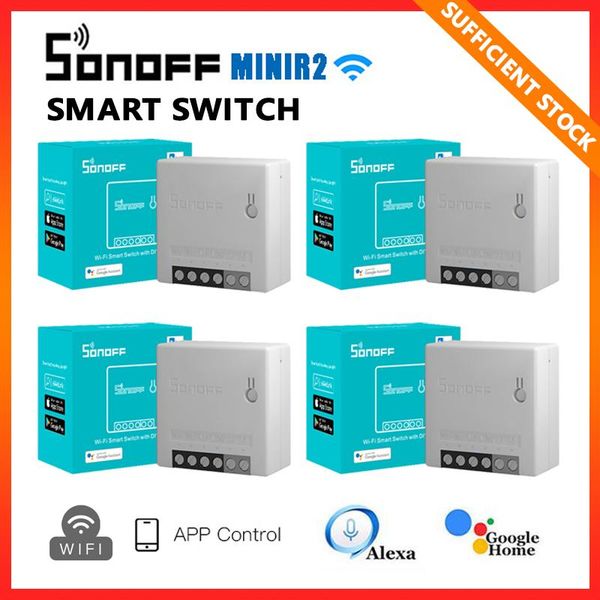 smart home control 1/25pcs sonoff mini r2 wifi switch timer wireless minir2 switches automation work with ewelink app alexa google
smart home control 1/25pcs sonoff mini r2 wifi switch timer wireless minir2 switches automation work with ewelink app alexa google