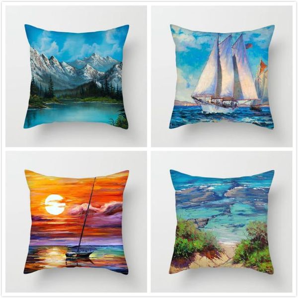 cushion/decorative pillow fuwatacchi sunflower sailing landscape cover painting cushion for home car chair decor pillowcases 2021
cushion/decorative pillow fuwatacchi sunflower sailing landscape cover painting cushion for home car chair decor pillowcases 2021