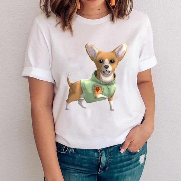 women graphic dog funny clothing style printing casual 90s clothes lady tees print clothing female tshirt t-shirt, White
women graphic dog funny clothing style printing casual 90s clothes lady tees print clothing female tshirt t-shirt, White