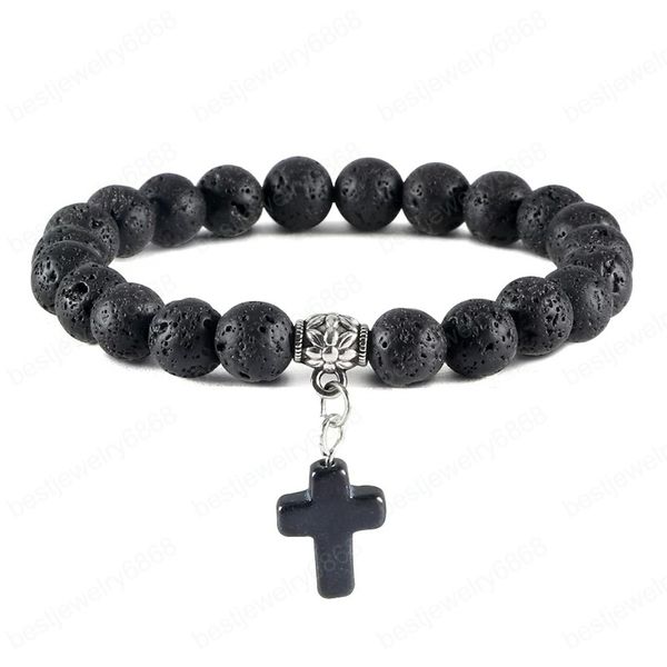 natural stone cross beaded bracelets charm women men black lava rock bead onyx stretch strand bracelet & bangle prayer jewelry, Golden;silver
natural stone cross beaded bracelets charm women men black lava rock bead onyx stretch strand bracelet & bangle prayer jewelry, Golden;silver