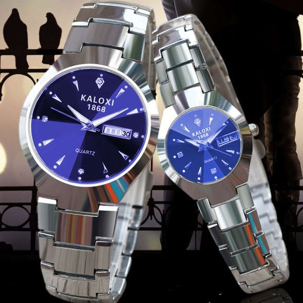 watch men's fashion student waterproof couple calendar tungsten steel quartz, Slivery;brown
watch men's fashion student waterproof couple calendar tungsten steel quartz, Slivery;brown