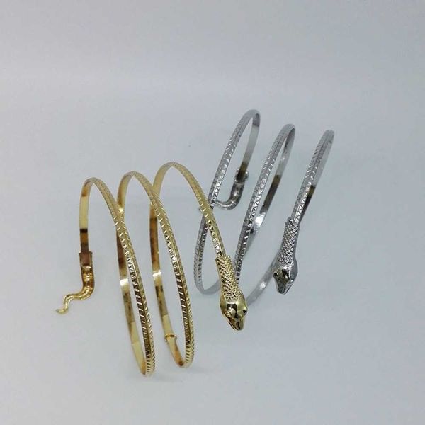 new european and american ladies party festival alloy snake bracelet design personality fashion trend hip-hop style bracelet q0719, Black
new european and american ladies party festival alloy snake bracelet design personality fashion trend hip-hop style bracelet q0719, Black