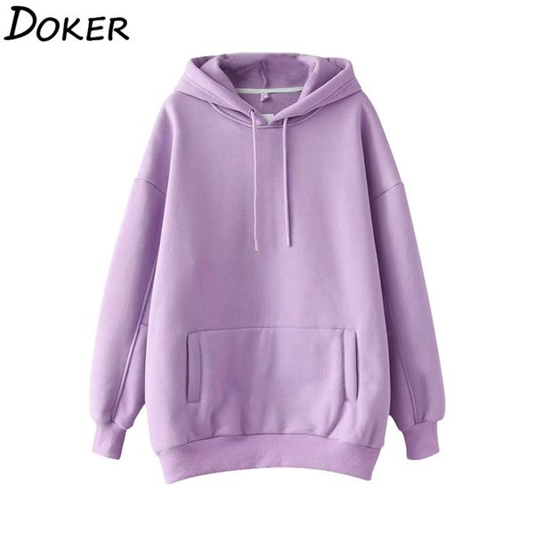 women warm hoodies sweatshirts autumn winter long sleeve pullover pocket female casual solid color kawaii hoodie 210603, Black
women warm hoodies sweatshirts autumn winter long sleeve pullover pocket female casual solid color kawaii hoodie 210603, Black