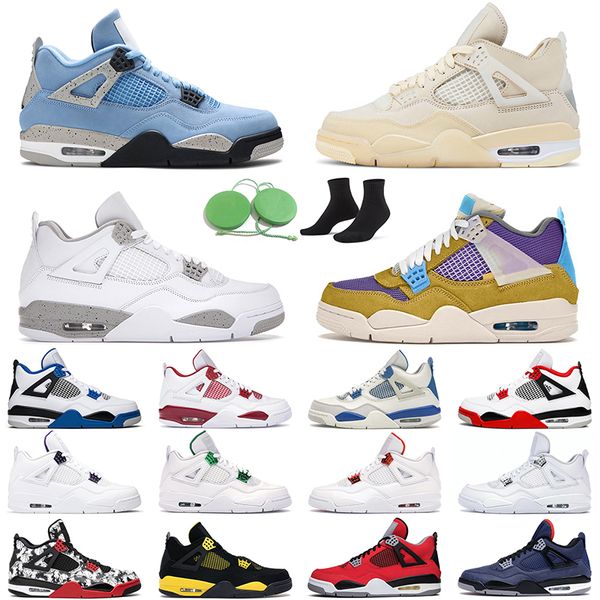 neweast 4 men women basketball shoes 4s university blue black cat white oreo sail outdoor mens trainer
neweast 4 men women basketball shoes 4s university blue black cat white oreo sail outdoor mens trainer