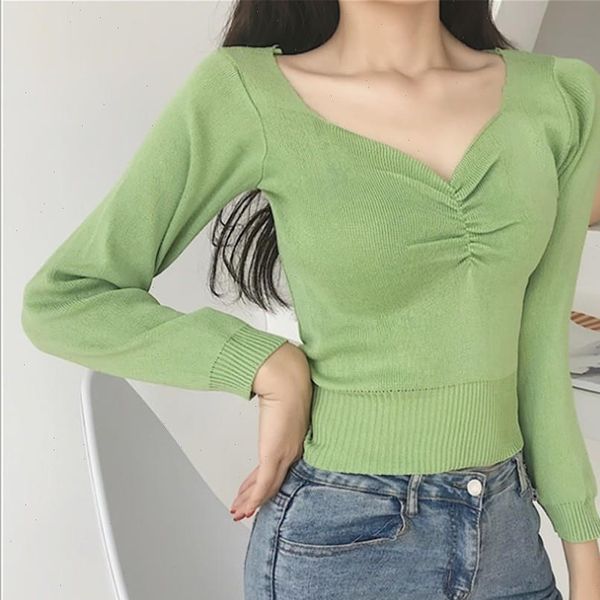 womail slim high elastic women sweater bottoming retro v neck sweater casual solid pretty fashion womens sweater, White;black
womail slim high elastic women sweater bottoming retro v neck sweater casual solid pretty fashion womens sweater, White;black