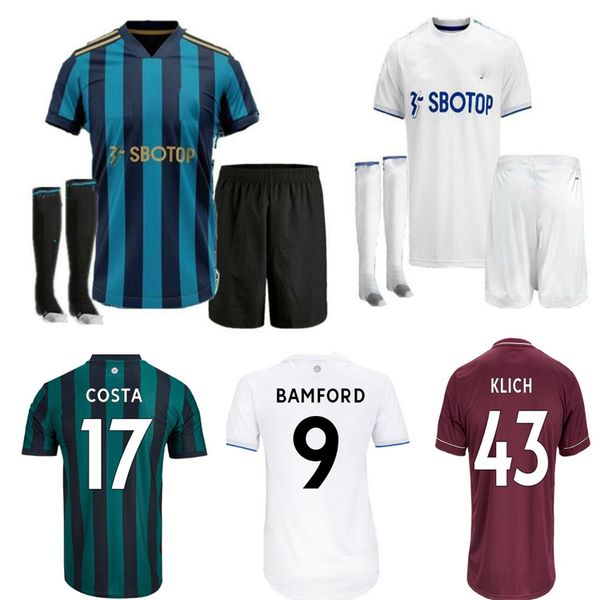 0 21 home away soccer jersey2020 2021 bamford alioski roofe jamsson costa man + kids short sleeve suit sports shirt, Black;yellow
0 21 home away soccer jersey2020 2021 bamford alioski roofe jamsson costa man + kids short sleeve suit sports shirt, Black;yellow