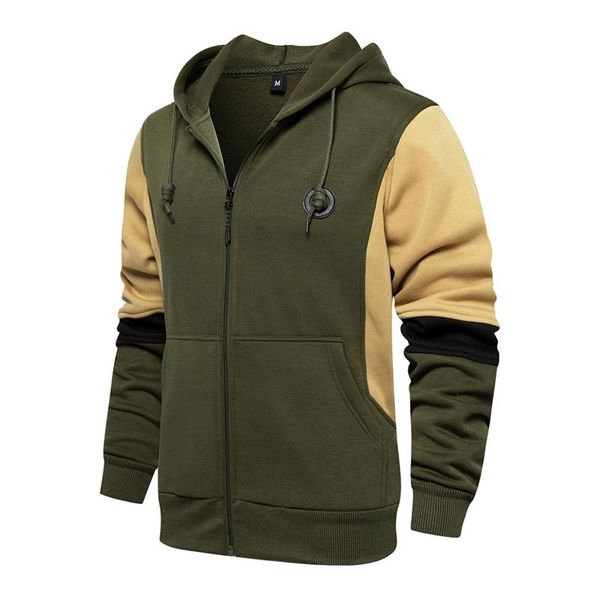 men's hoodies & sweatshirts zip up hoodie men autumn slim casual patchwork sweatershirts hooded long sleeve sports wear gym clothes poc, Black
men's hoodies & sweatshirts zip up hoodie men autumn slim casual patchwork sweatershirts hooded long sleeve sports wear gym clothes poc, Black