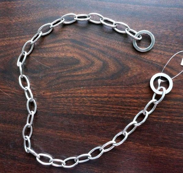 gujia 8194 durable p chock stainless steel training chain dog collar products for pets chocker
gujia 8194 durable p chock stainless steel training chain dog collar products for pets chocker