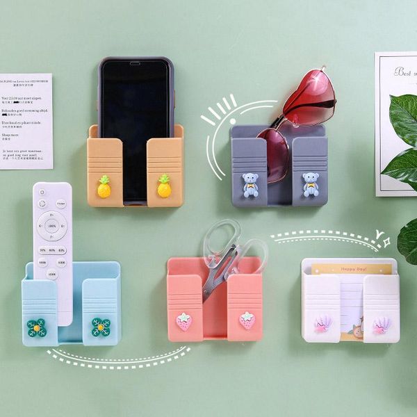 hooks & rails wall-mounted storage box cartoon frog bear fruit pattern home dormitory cell phone charge rack sundries organizers
hooks & rails wall-mounted storage box cartoon frog bear fruit pattern home dormitory cell phone charge rack sundries organizers