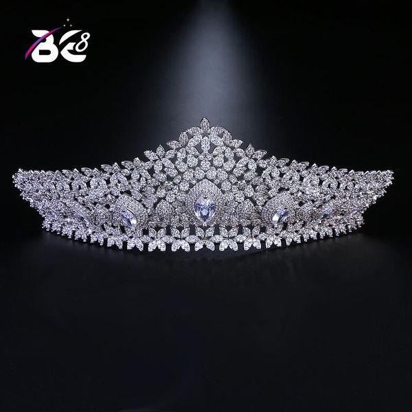 hair clips & barrettes be 8 luxury large cubic zircon wedding pageant headband tiaras and crown women accessories for bridal gifts h050, Golden;silver
hair clips & barrettes be 8 luxury large cubic zircon wedding pageant headband tiaras and crown women accessories for bridal gifts h050, Golden;silver