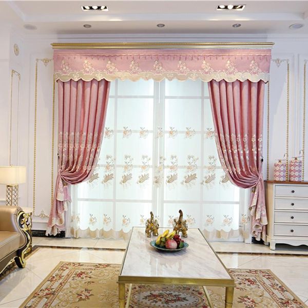 curtain & drapes modern pink 3d embossed embroidery luxury villa decoration living room window bedroom chenille
curtain & drapes modern pink 3d embossed embroidery luxury villa decoration living room window bedroom chenille