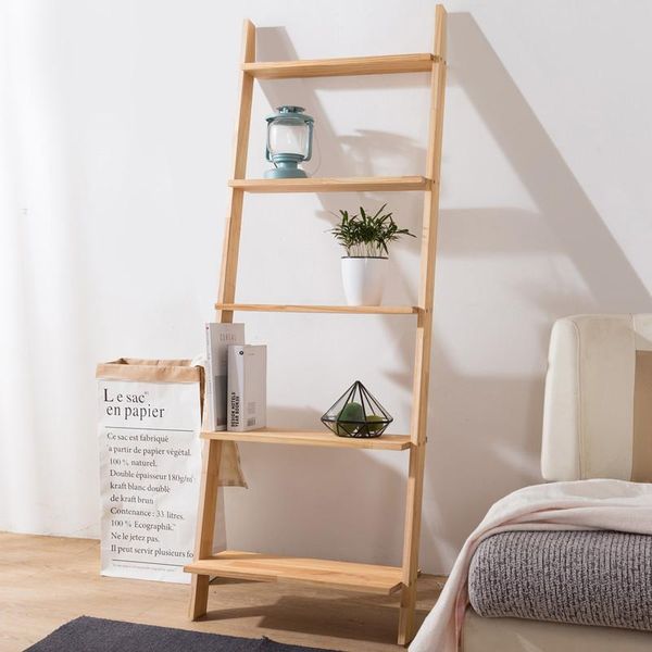 living room trapezoid solid wood simple bookshelf against the wall shelf flower multi floor storage shelves bathroom organizer
living room trapezoid solid wood simple bookshelf against the wall shelf flower multi floor storage shelves bathroom organizer