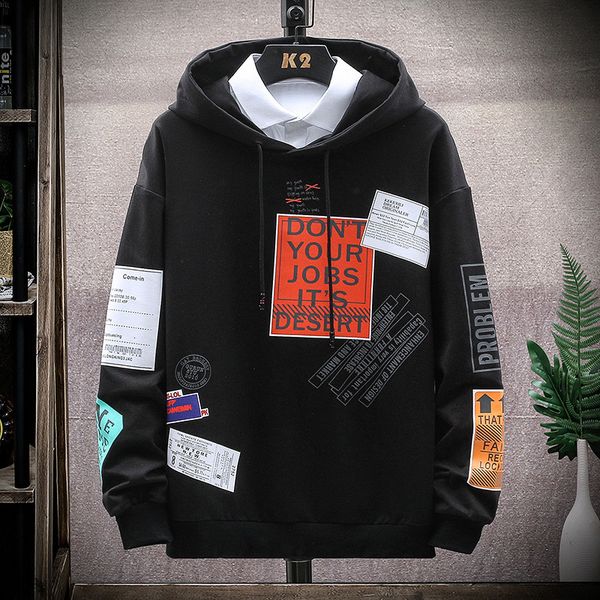 2021 new oversized printed hoodies japanese style autumn harajuku casual male sweatshirt pullovers 30i0, Black
2021 new oversized printed hoodies japanese style autumn harajuku casual male sweatshirt pullovers 30i0, Black
