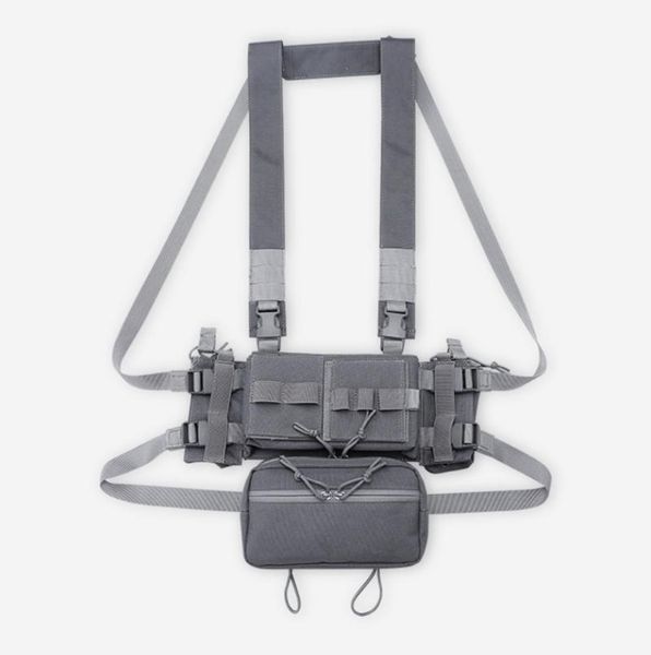hunting jackets tactical micro chest rig modular harness 3 military combat carrier vest with magazine pouch, Camo;black
hunting jackets tactical micro chest rig modular harness 3 military combat carrier vest with magazine pouch, Camo;black