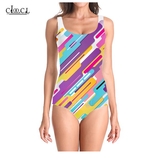 cloocl colorful abstract 2021 summer fashion 3d printed women sleeveless swimsuit casual swimsuits beach one piece swimwear, White;black
cloocl colorful abstract 2021 summer fashion 3d printed women sleeveless swimsuit casual swimsuits beach one piece swimwear, White;black