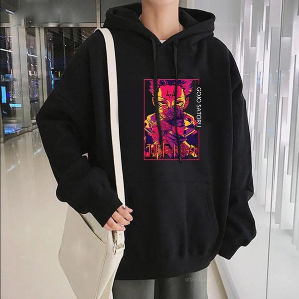 men's hoodies & sweatshirts winter gothic hooded jujutsu kaisen men anime pullover long sleeve funny gojo satoru oversized women stree, Black
men's hoodies & sweatshirts winter gothic hooded jujutsu kaisen men anime pullover long sleeve funny gojo satoru oversized women stree, Black