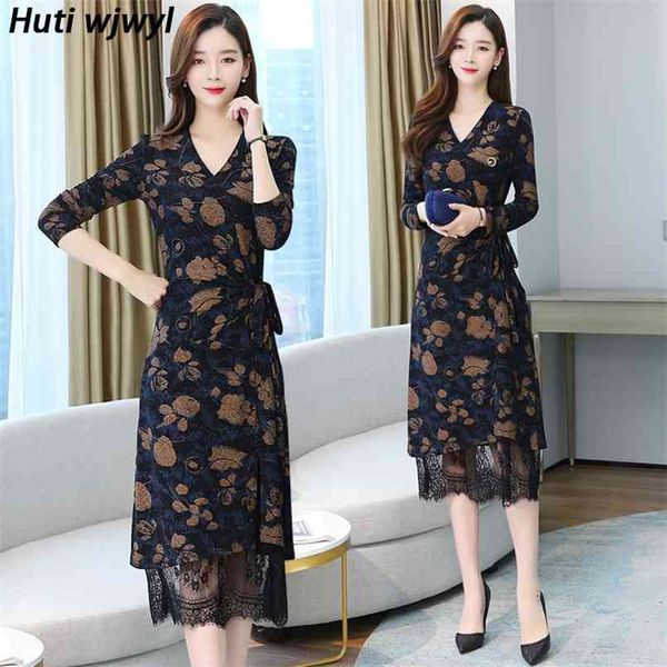autumn winter plus size office lady chic dress vintage lace sequin midi elegant women bodycon party maxi vestido 210528, Black;gray
autumn winter plus size office lady chic dress vintage lace sequin midi elegant women bodycon party maxi vestido 210528, Black;gray