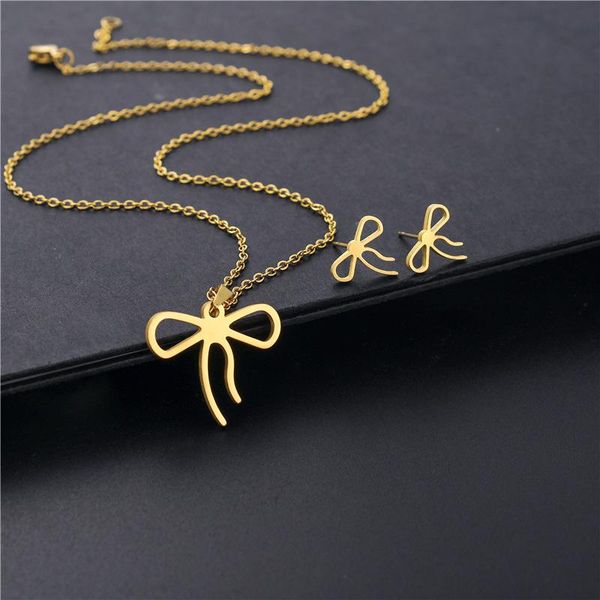 small stainless steel hollow beautiful bow couple pendant chain necklace wedding love you women mother gift jewelry, Silver
small stainless steel hollow beautiful bow couple pendant chain necklace wedding love you women mother gift jewelry, Silver