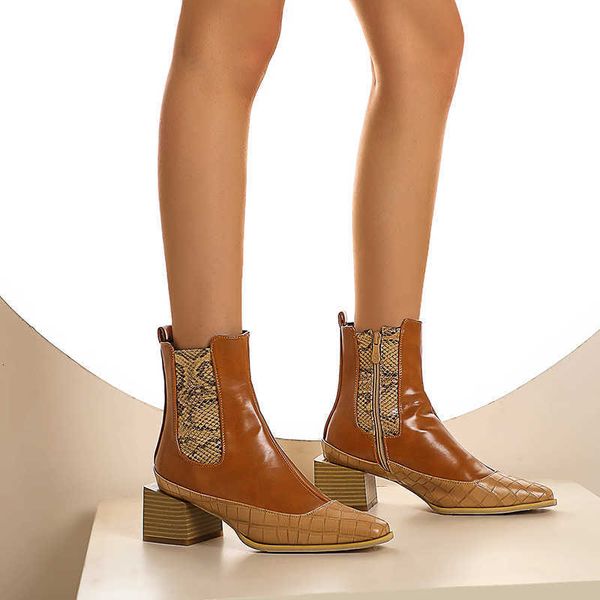 dress shoes square-headed black female shape with autumn fashion combining short boots casual, comfortable matchi 1hww
dress shoes square-headed black female shape with autumn fashion combining short boots casual, comfortable matchi 1hww