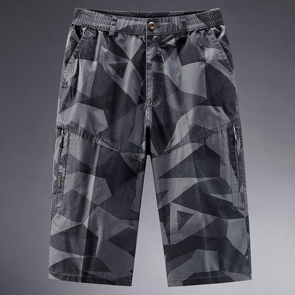 men's pants printing camouflage shorts men cropped summer cotton joggers casual loose pocket short trousers est, Black
men's pants printing camouflage shorts men cropped summer cotton joggers casual loose pocket short trousers est, Black