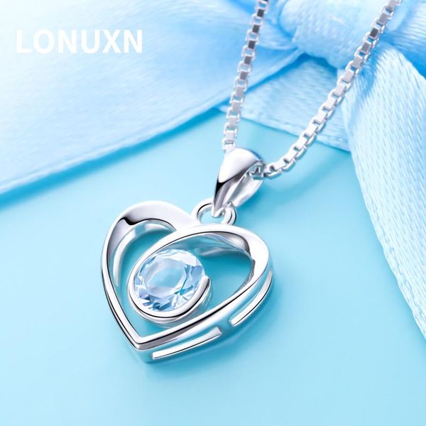 chains natural stone blue z amethyst crystal heart shape necklace female pendant with chain women jewelry gift, Silver
chains natural stone blue z amethyst crystal heart shape necklace female pendant with chain women jewelry gift, Silver