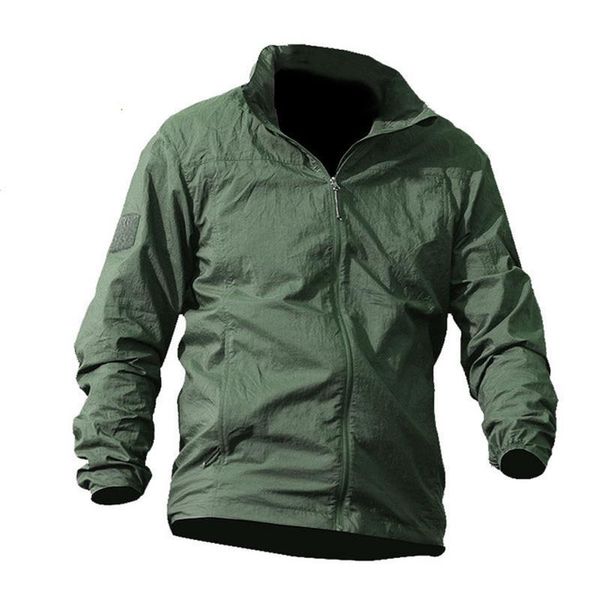 men's jackets spring autumn military tactical skin jacket men waterproof quick dry hooded raincoat thin windbreaker coat jaqueta mascul, Black;brown
men's jackets spring autumn military tactical skin jacket men waterproof quick dry hooded raincoat thin windbreaker coat jaqueta mascul, Black;brown