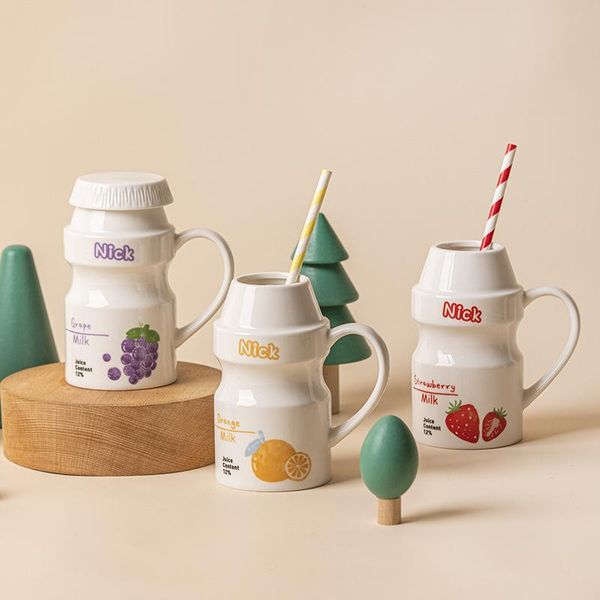 mugs ceramic mug juice/coffee /milk cartoon cute water cup with cover and handle fruit yogurt
mugs ceramic mug juice/coffee /milk cartoon cute water cup with cover and handle fruit yogurt