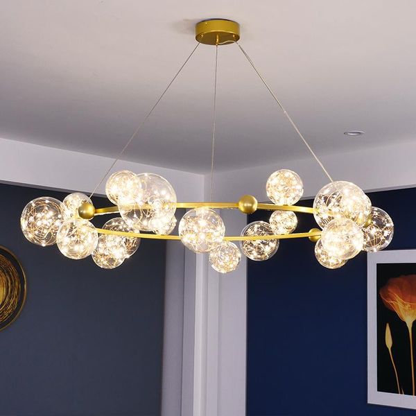 nordic led glass ball chandelier with remote control long ring golden living dining room pendant home decoration indoor lighting
nordic led glass ball chandelier with remote control long ring golden living dining room pendant home decoration indoor lighting