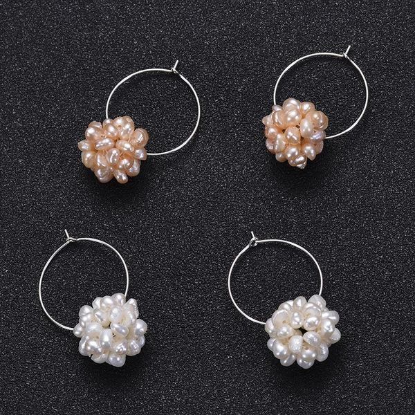 hoop & huggie s925 tremella ring hand-woven freshwater pearl hydrangea pendant earrings bridal accessories fashion for women, Golden;silver
hoop & huggie s925 tremella ring hand-woven freshwater pearl hydrangea pendant earrings bridal accessories fashion for women, Golden;silver