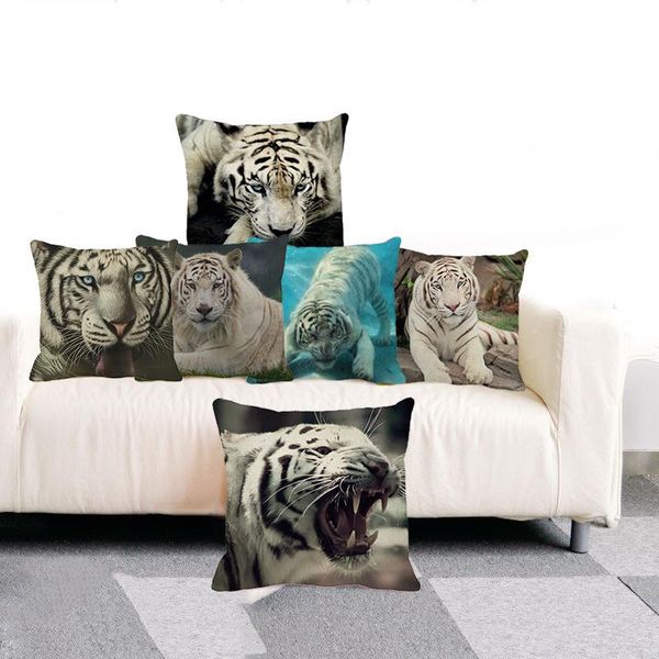 xunyu funny animals cushion cover ferocious white tiger throw pillow case linen cushion cover sofa bed decorative pillowcase
xunyu funny animals cushion cover ferocious white tiger throw pillow case linen cushion cover sofa bed decorative pillowcase