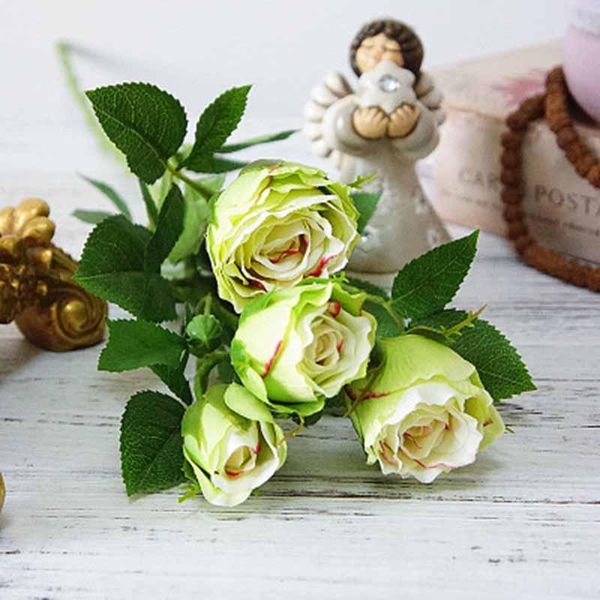decorative flowers & wreaths 4 heads/branch rose silk artificial long stem for home party decoration flower arrangement bridesmaid bouquets
decorative flowers & wreaths 4 heads/branch rose silk artificial long stem for home party decoration flower arrangement bridesmaid bouquets