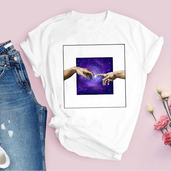 graphic aesthetic space hand fashion womens t shirts casual 90s short sleeve print lady tees clothing shirt, White
graphic aesthetic space hand fashion womens t shirts casual 90s short sleeve print lady tees clothing shirt, White