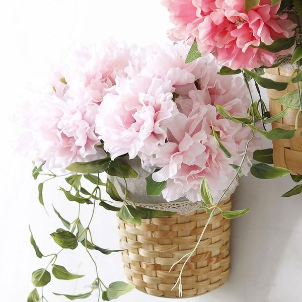 bridal bouquet flower 1 bouquet 5 heads peony flower artificial silk fake peony floral wedding christmas wedding home decoration
bridal bouquet flower 1 bouquet 5 heads peony flower artificial silk fake peony floral wedding christmas wedding home decoration
