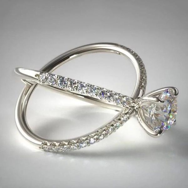 cluster rings s925 silver jewelry x crossing finger ring female fashion micro paved cz crystal infinity sign women party, Golden;silver
cluster rings s925 silver jewelry x crossing finger ring female fashion micro paved cz crystal infinity sign women party, Golden;silver