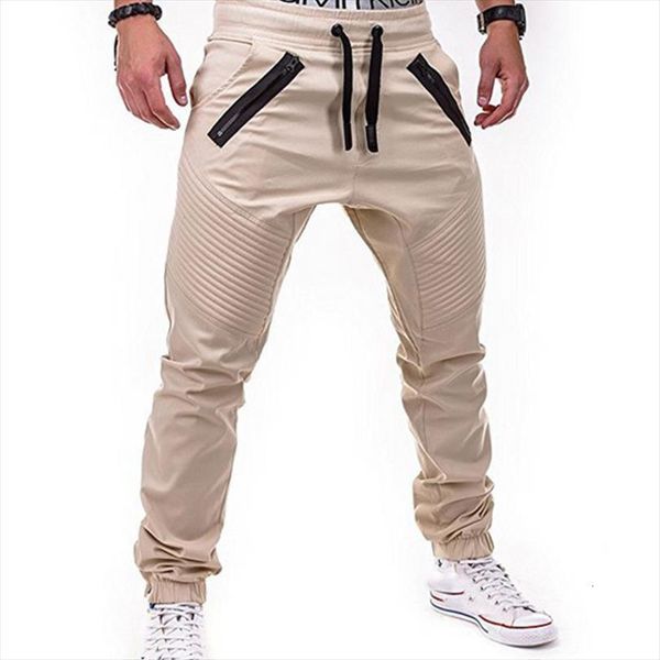 mans solid pleated sports women pant zipper pocket long trousers male autumn men clothing casual sweatpants ropa hombre, Black
mans solid pleated sports women pant zipper pocket long trousers male autumn men clothing casual sweatpants ropa hombre, Black
