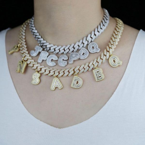 custom name dly necklace hip hop 26 initial name letter pendant necklace iced out bling cz miaxi cuban chain women birthday gift, Golden;silver
custom name dly necklace hip hop 26 initial name letter pendant necklace iced out bling cz miaxi cuban chain women birthday gift, Golden;silver
