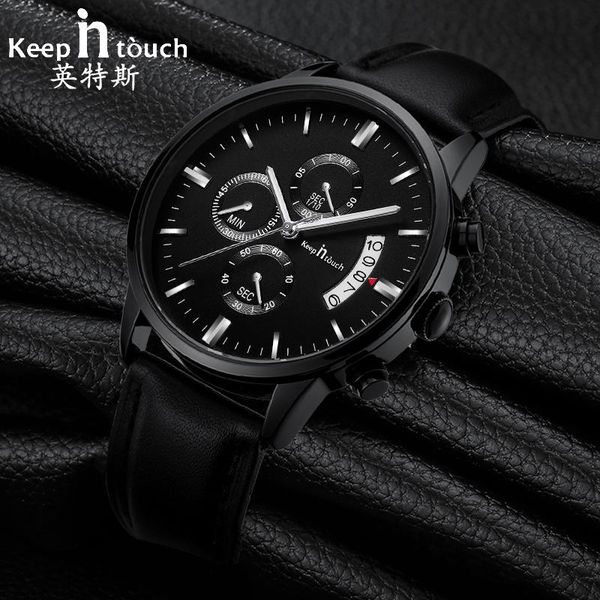 wristwatches keep in touch brand chronograph luxury calendar luminous men watches quartz fashion man hours relogio masculino, Slivery;brown
wristwatches keep in touch brand chronograph luxury calendar luminous men watches quartz fashion man hours relogio masculino, Slivery;brown